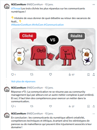 Fonctionnalités Twitter